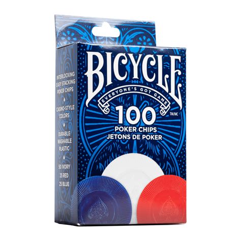 Bicycle poker chips